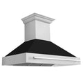 48 In. Stainless Steel Range Hood with Black Matte Shell L12830