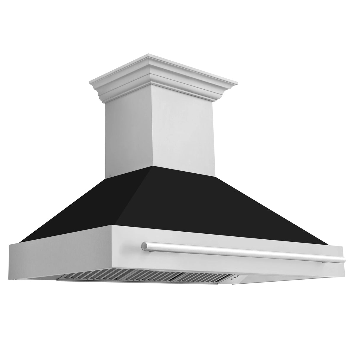 48 In. Stainless Steel Range Hood with Black Matte Shell L12830