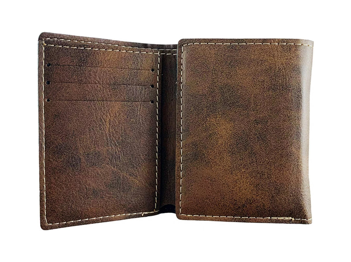 Rustic Leather Wallet T62342