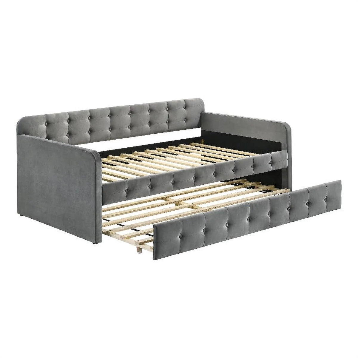 Fabric Twin Daybed with Trundle G305