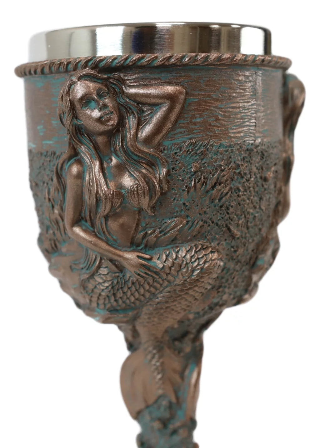 Mermaid Goblet 7.5" 5oz A154457