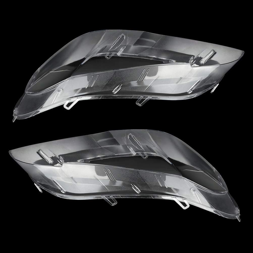 Left+Right Headlight Headlamp Clear Lens Shell Cover O965010