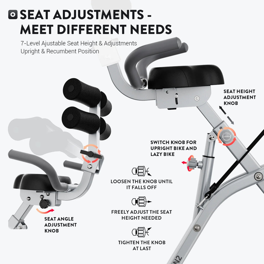 Foldable Magnetic Exercise Bike P17523