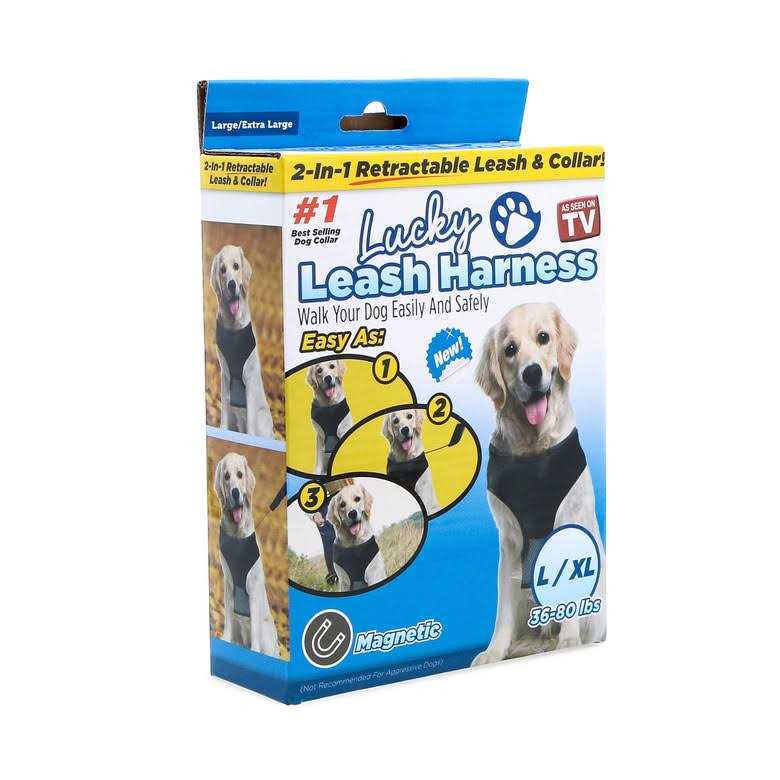 Magnetic Harness & Retractable Leash M729824