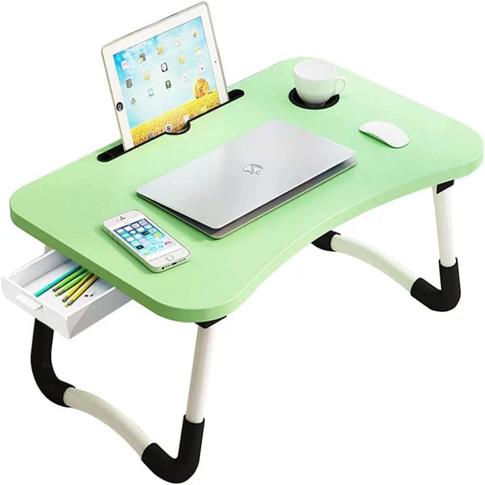 Foldable Lap Desk with Storage Drawer L172229