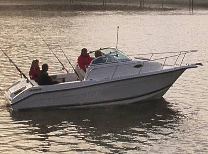 Walk-Around Cuddy Cabin Boat Cover V417