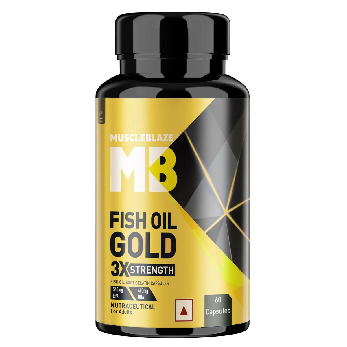 Omega 3 Fish Oil 1250Mg 60 Capsules Triple Strength V773096