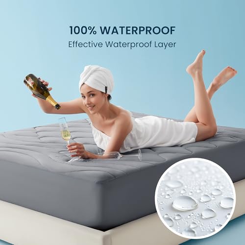 4 Inch Dual Layer Memory Foam Mattress Topper Queen E6461
