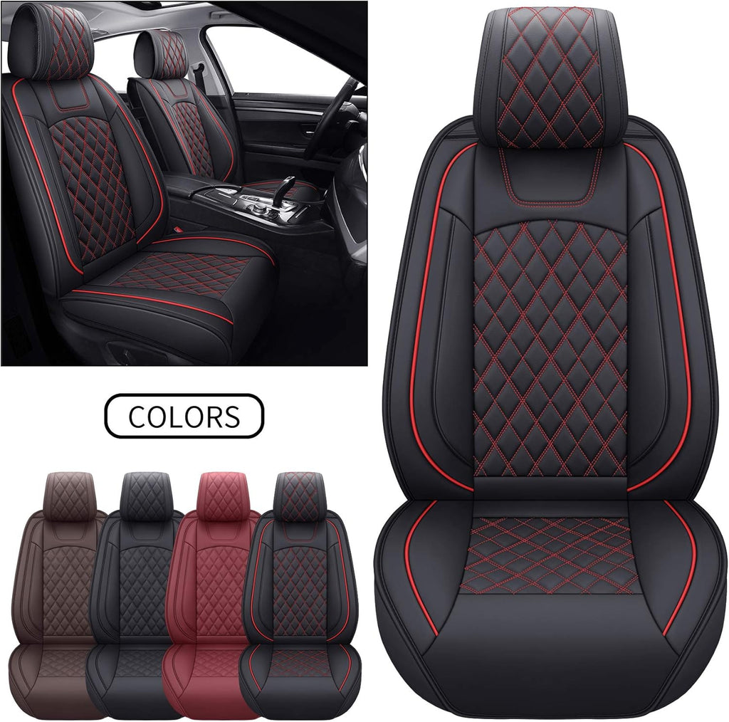 Waterproof Faux Leather Full Set Car Seat Covers Q742035