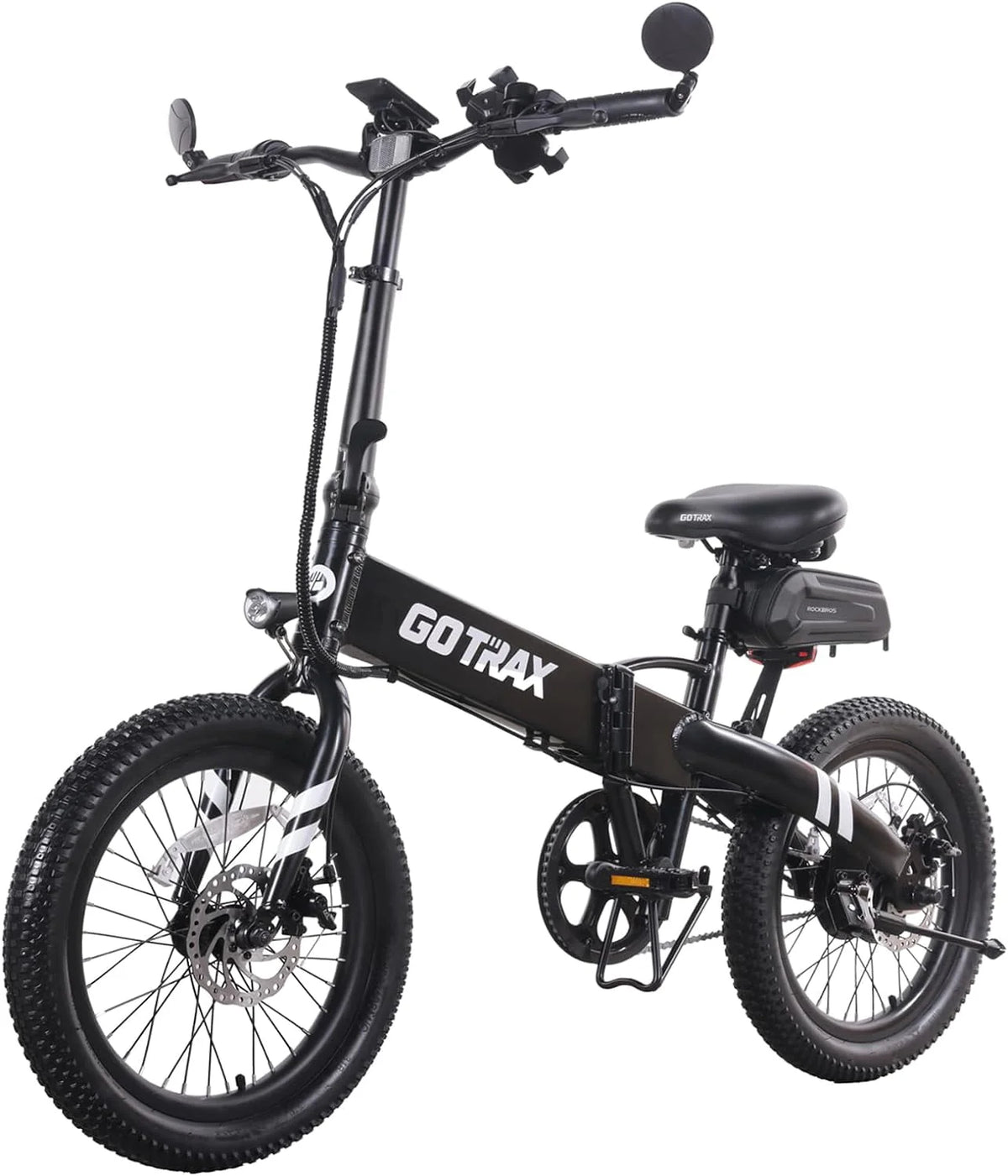 Folding Electric Bike 350W Motor Black I1418