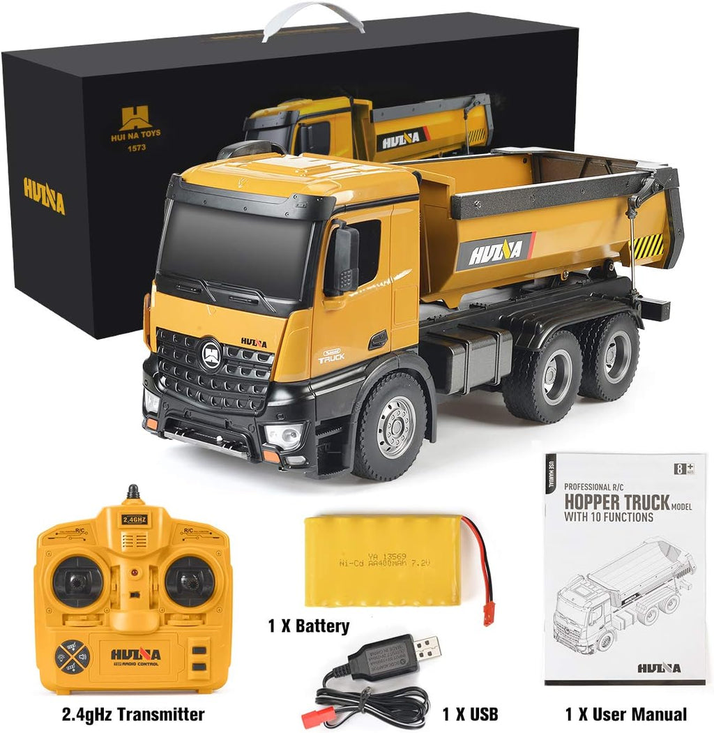 Remote Control Dump Truck Toy 1/14 Scale U529