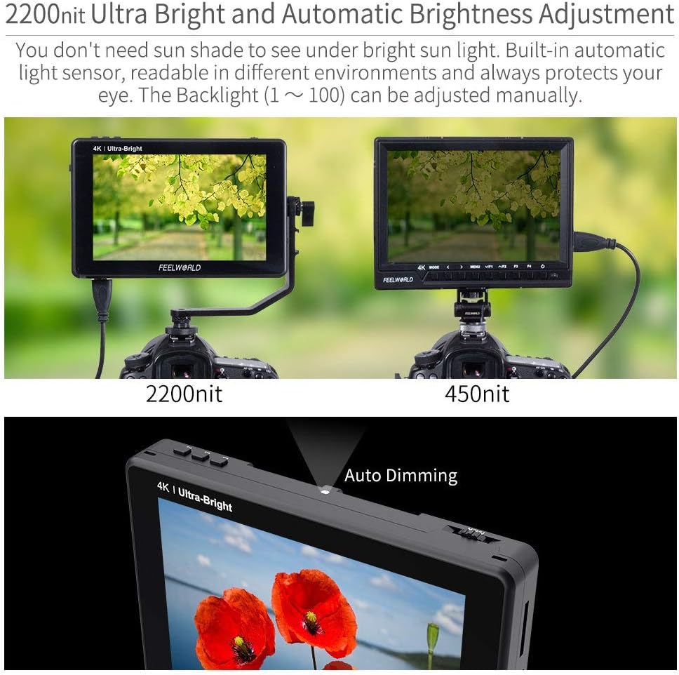 7 Inch Touch Screen Camera Field Monitor with 3D Lut I9258