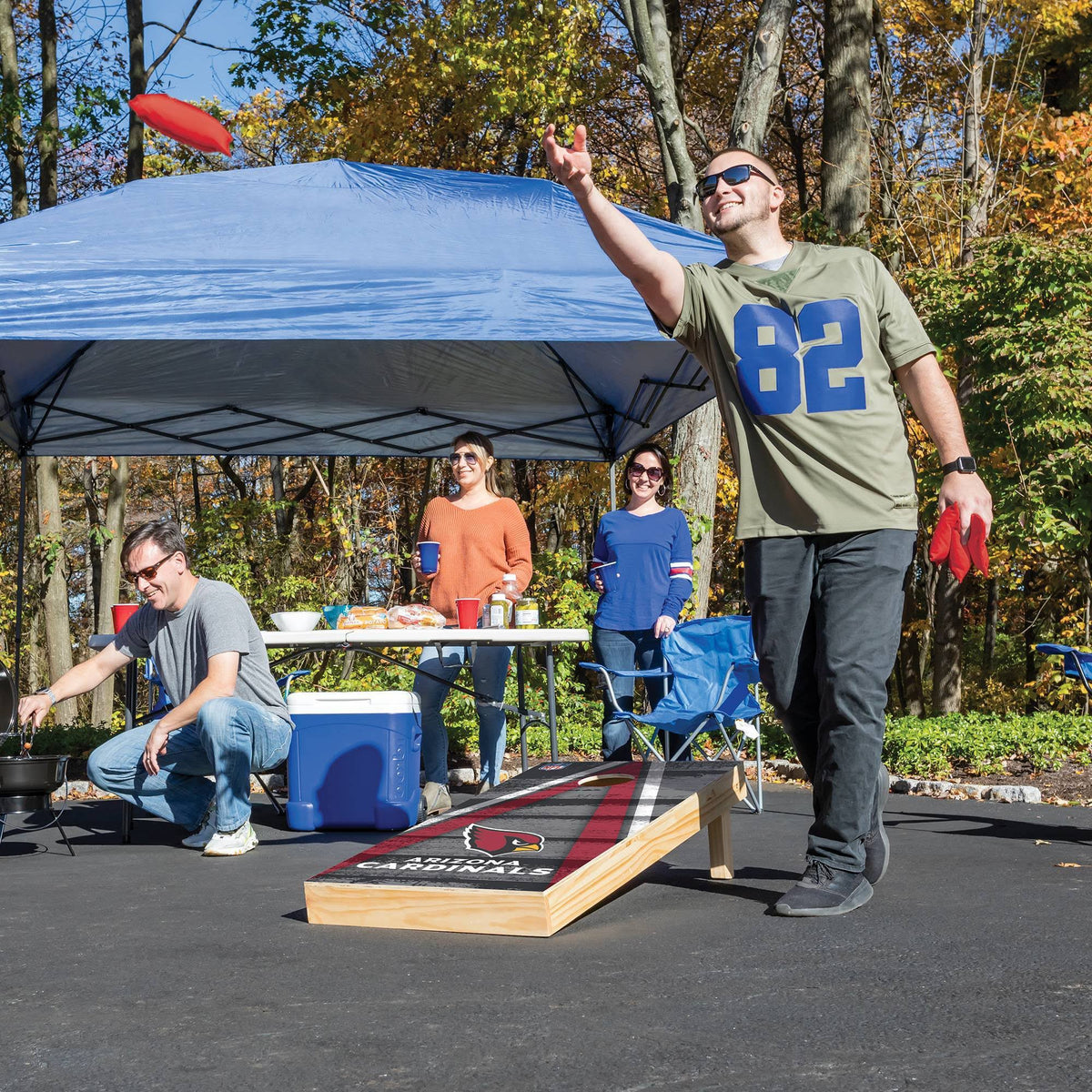 Arizona Cardinals Cornhole Board J544