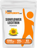 Sunflower Lecithin Powder 1200mg 100g T97288