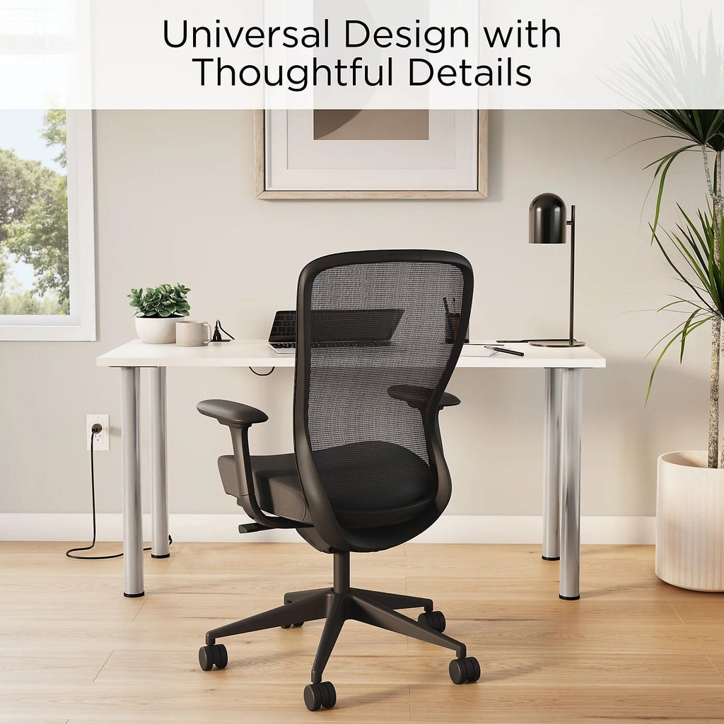 60" Powered Writing Desk White X199