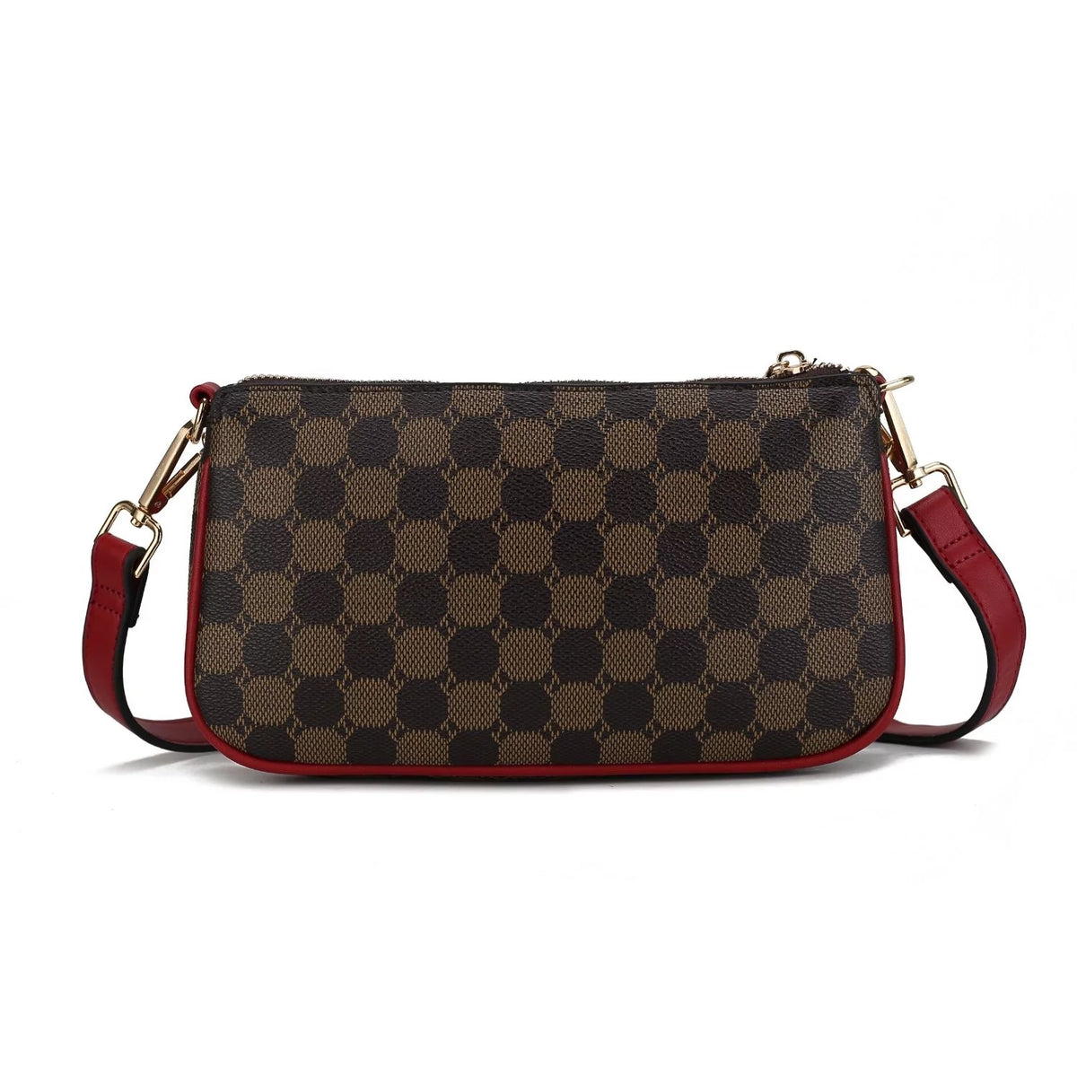 Black Crossbody Handbag 3-Piece Set A13442