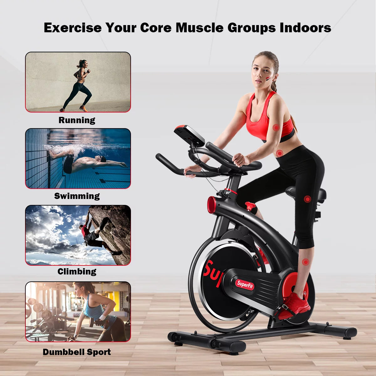 Stationary Exercise Bike O64310