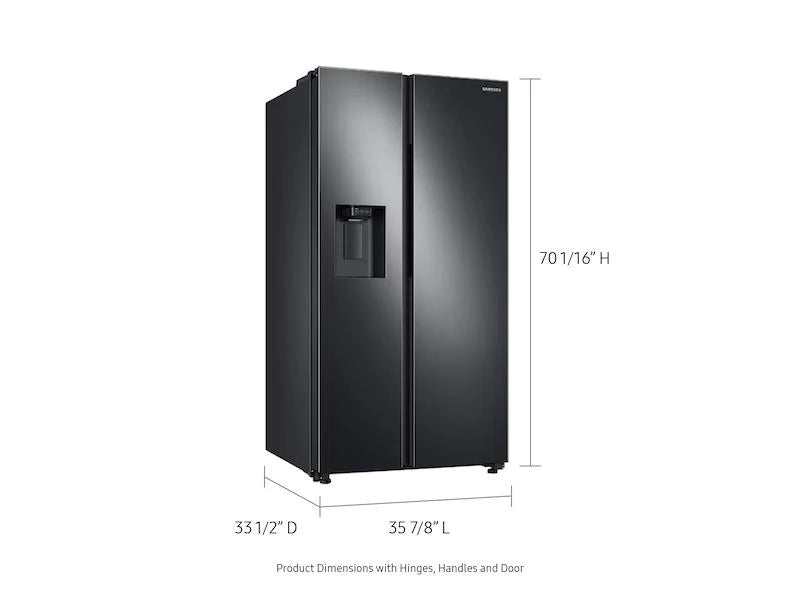 27.4 Cu.Ft. Stainless Side-by-Side Refrigerator H939