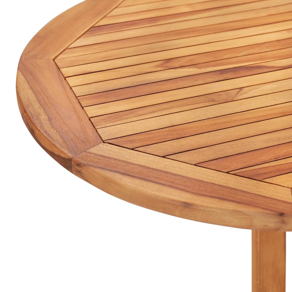 Folding Extendable Teak Wood Oval Outdoor Dining Table K232927