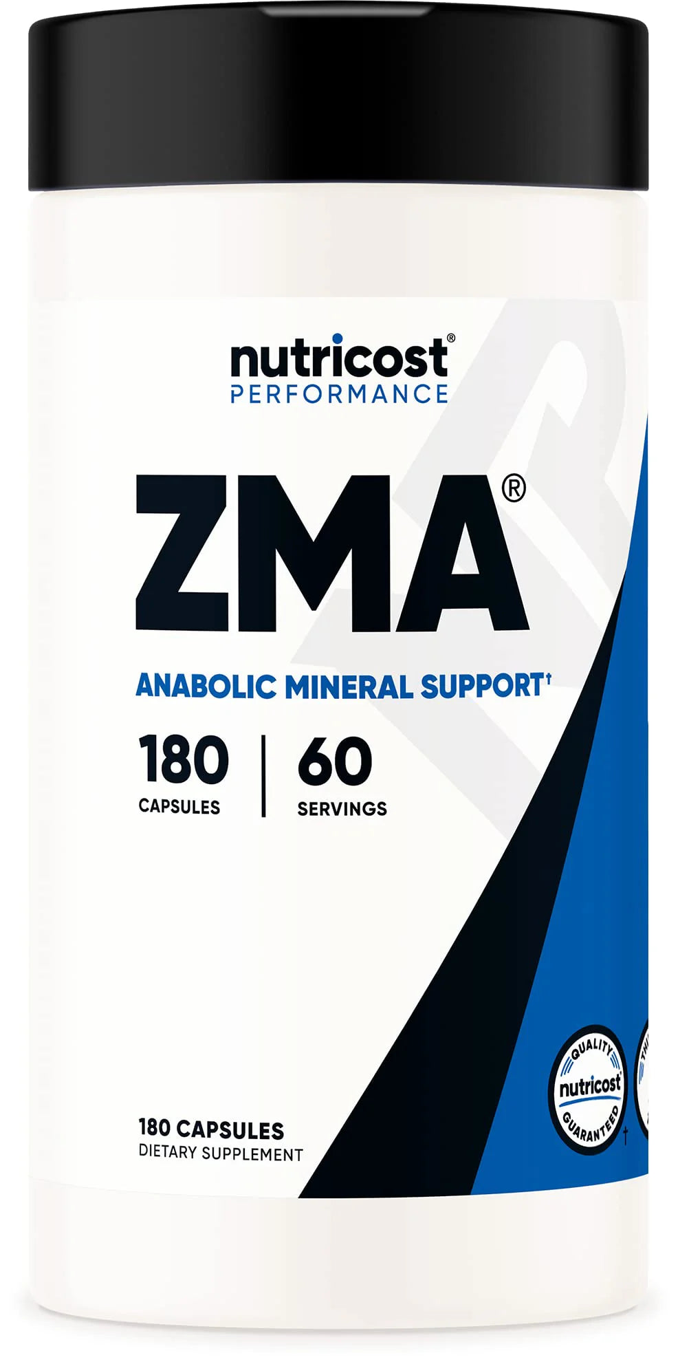 ZMA 180 Capsules Non-GMO Gluten Free Supplement D80255