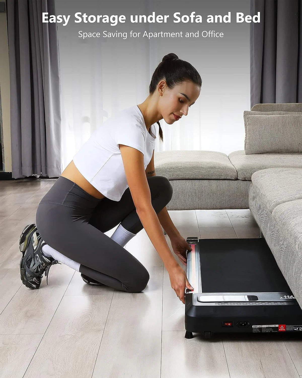 Electric Treadmill with LCD Monitor G58107
