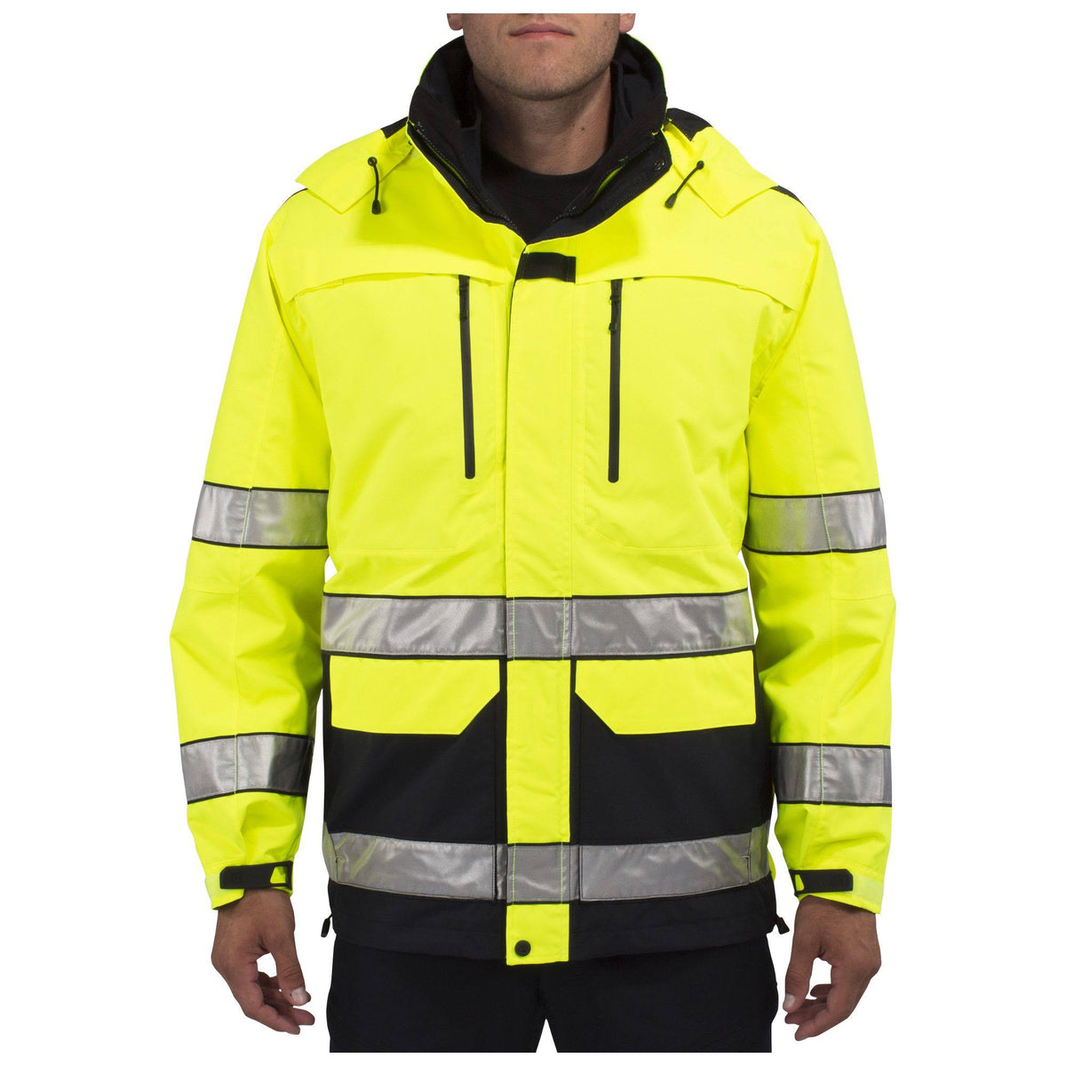 High Visibility Jacket 2XL Dark Navy Q2326
