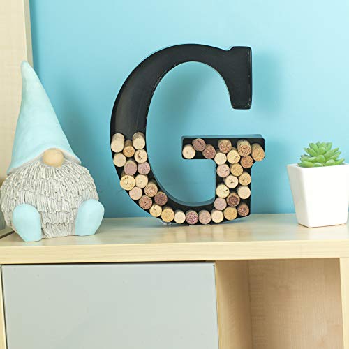 Metal Letter Wine Cork Holder E933167