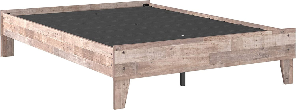 Full Mid-Century Modern Platform Bed R776