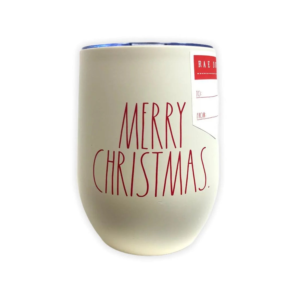 White Insulated Stainless Steel Tumbler 12 Ounce X7566