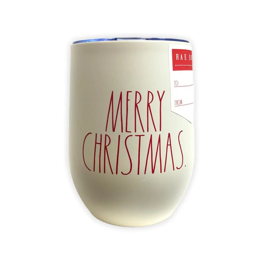 White Insulated Stainless Steel Tumbler 12 Ounce X7566