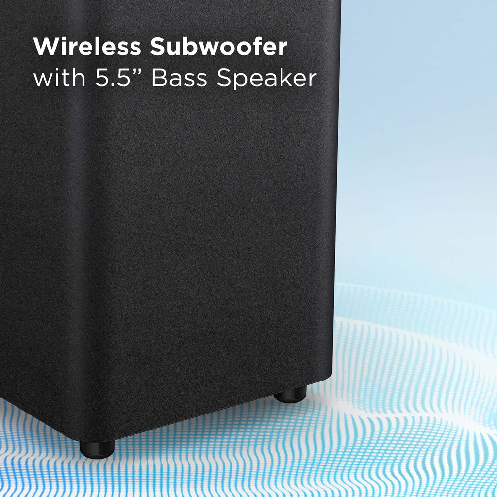 2.1 Channel Sound Bar with Wireless Subwoofer N175