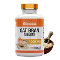 Oat Bran 1,000 MG Tablets Soluble Dietary Fiber Supplement U242362