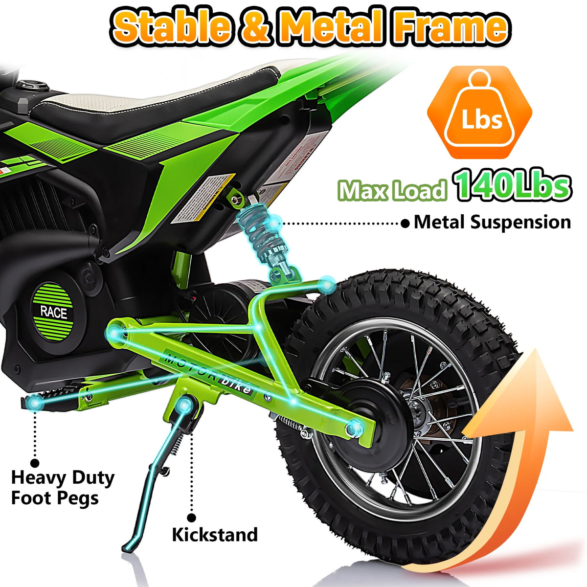 24V Electric Ride on Motocross Bike R885893