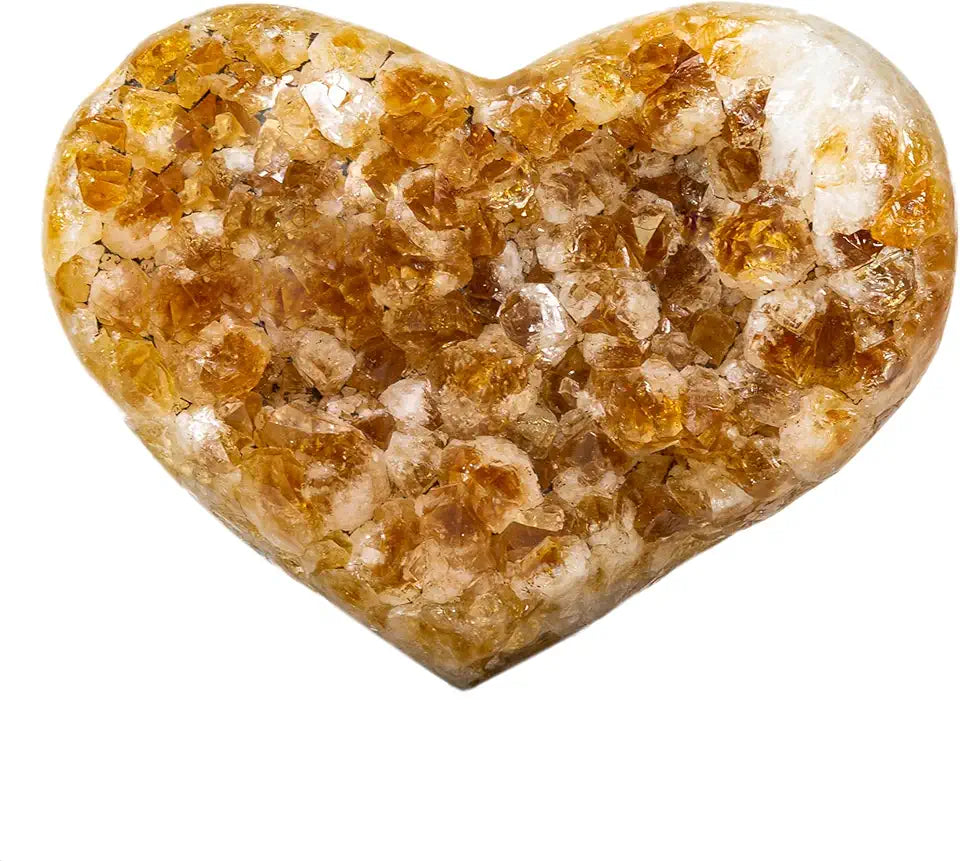 Amethyst Citrine Heart 1 lb P23576