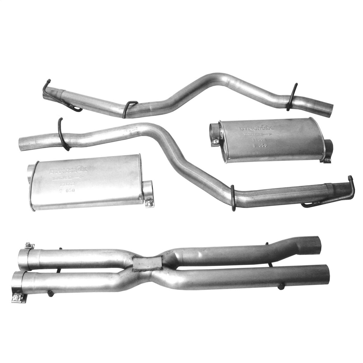 Cat - Back Dual System Muffler H3616