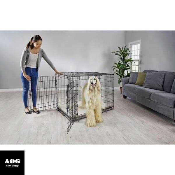 2-Door Folding Dog Crate H405771