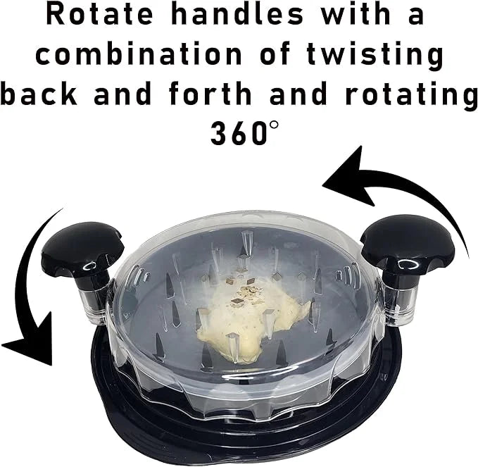 Chicken Shredder with Transparent Top and Removable Tray K538