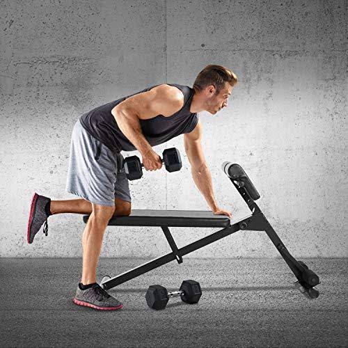 Black Hyperextension AB Bench O399