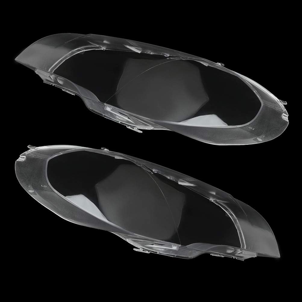 Left+Right Headlight Headlamp Clear Lens Shell Cover O965010