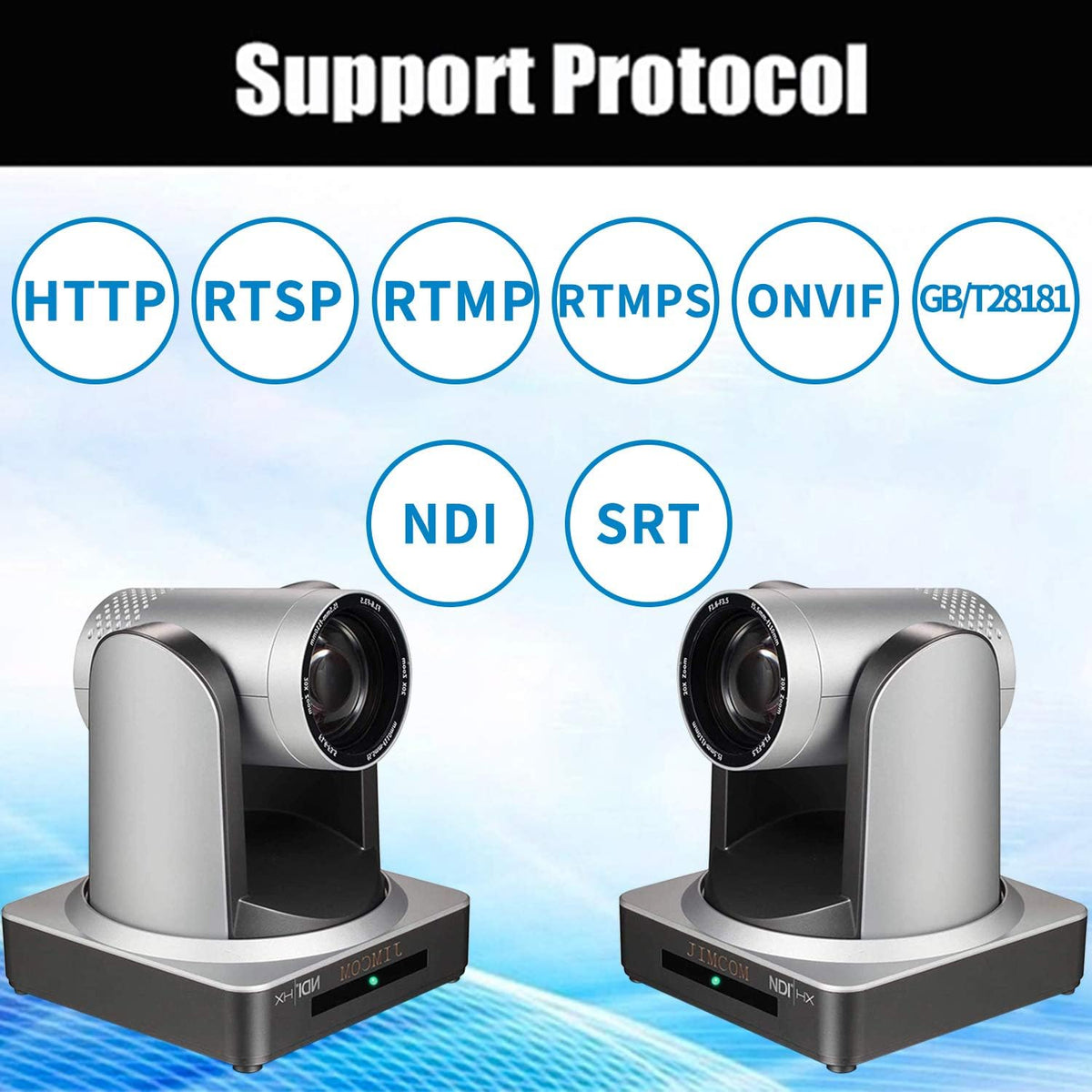 20X NDI HX PoE PTZ Camera B30778