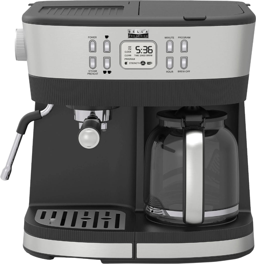 Stainless Steel Espresso and Drip Coffee Maker C5332