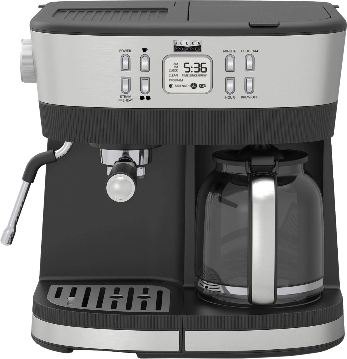 Stainless Steel Espresso and Drip Coffee Maker C5332
