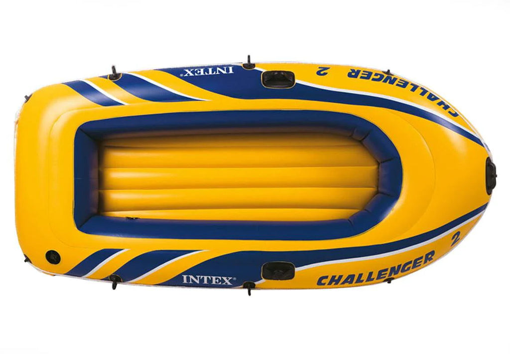 2 Person Inflatable Boat Set with Oars & Air Pump Y841000