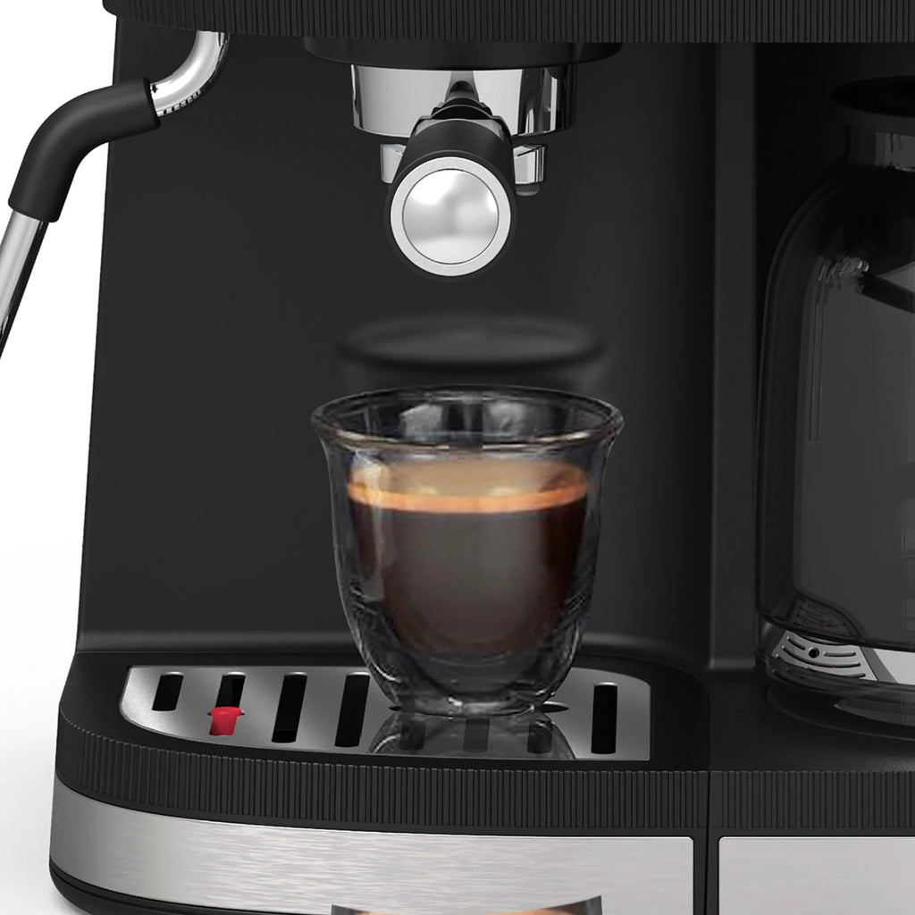 Stainless Steel Espresso and Drip Coffee Maker C5332