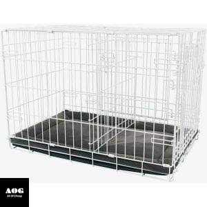 2-Door Folding Dog Crate H405771