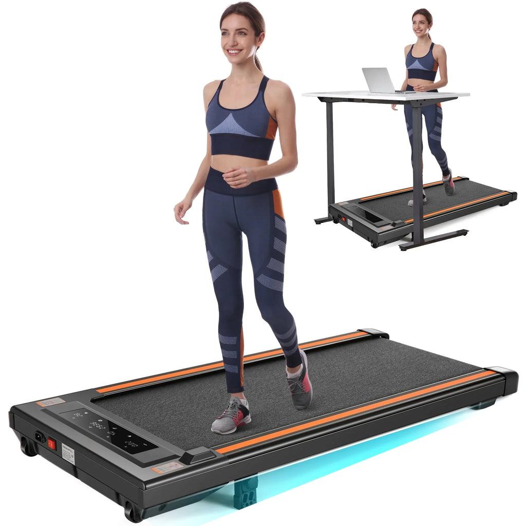 2.5HP Walking Pad Under Desk Treadmill with Remote Control S9494