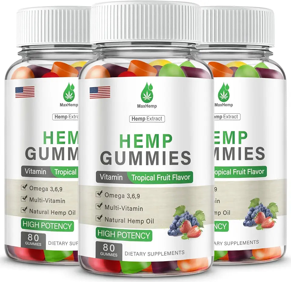 Hemp Gummies 3 Packs Vegan Y65368