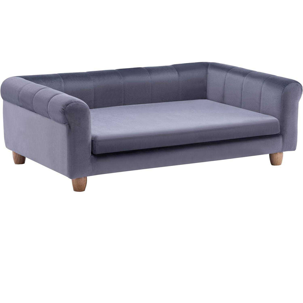 42-in. Faux-Velvet Rectangle Pet Bed X284