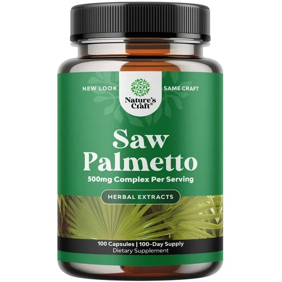 Saw Palmetto 500mg Capsules H3378