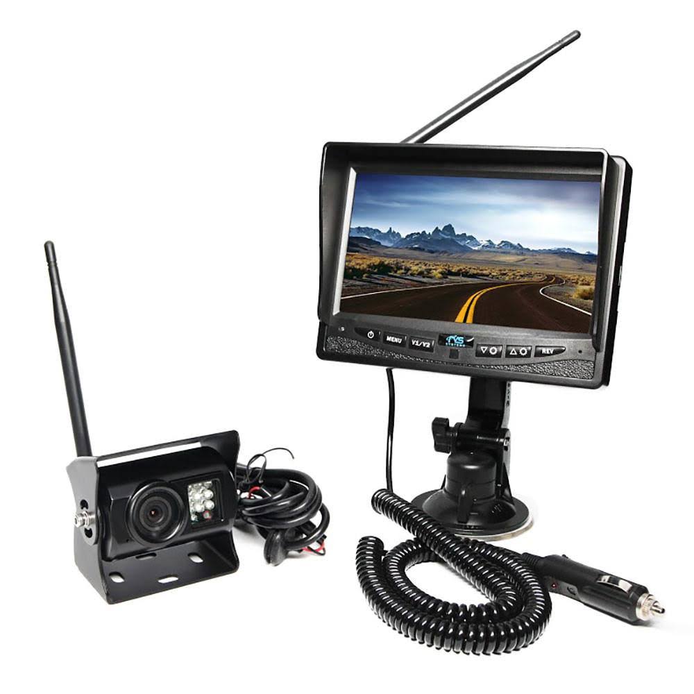 Wireless Backup Camera System Dual Screen Monitor L53806